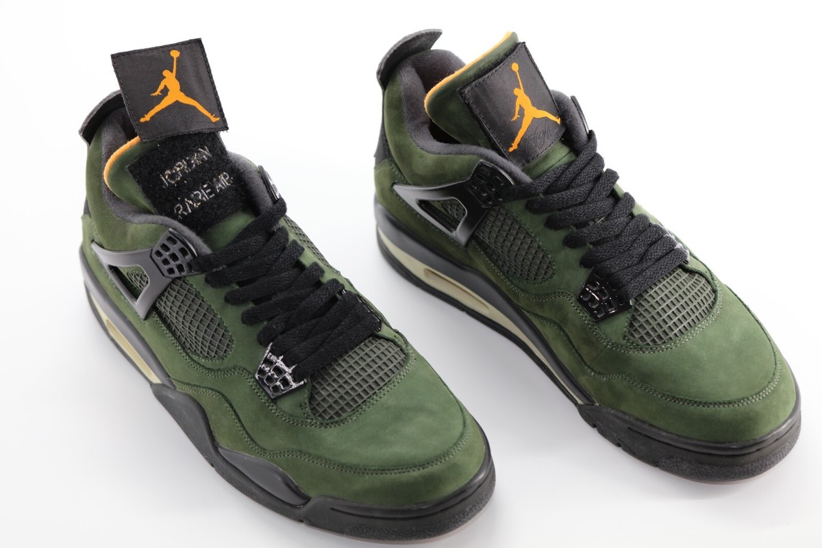 靴 UNDEFEATED Nike Jordan 4Deep Green27cm Jordan 4 Retro Undefeated (2005) Men's - JBM351 M1 - US