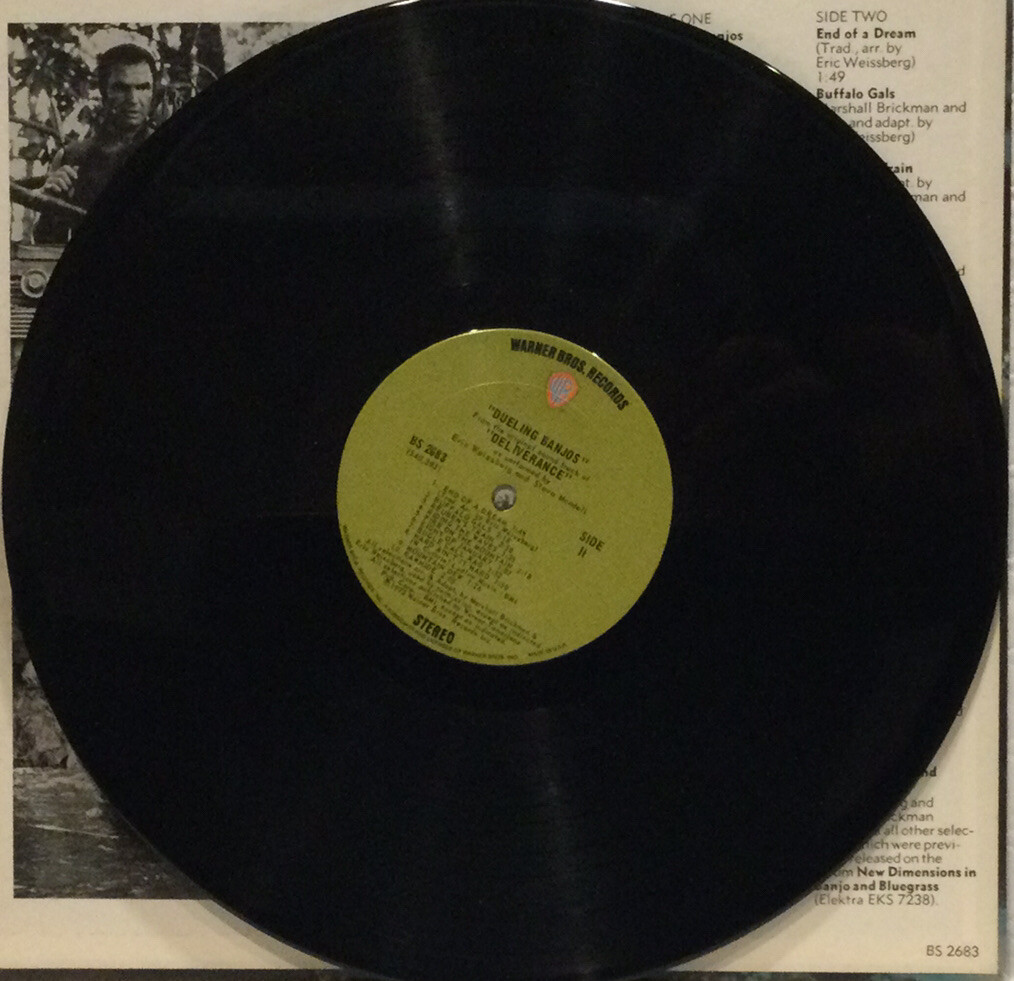 Dueling Banjos Deliverance Soundtrack, 1973, Warner Bros., BS 2683