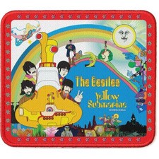 OFFICIAL LICENSED - THE BEATLES - YELLOW SUBMARINE STARS BORDER SEW ON PATCH