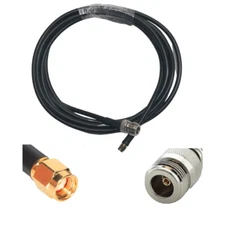 RP-SMA Male to N-female coaxial antenna extension CFD-240 10' length (10 foot)