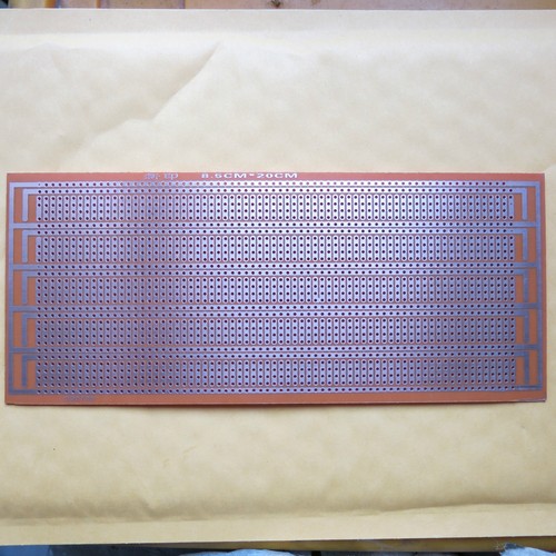 5pcs 8.5x20cm Stripboard Prototype paper circuit Board Breadboard vero 4er hole - Picture 2 of 5