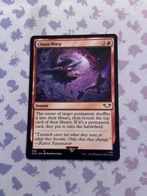 MTG - Chaos Warp - 40K - 20S