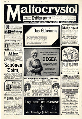 F. Steger Mumme- Brauerei Braunschweig Auergesellschaft Berlin Wäschmangeln 1908