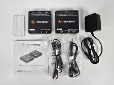 J-Tech Digital 4K@60Hz PoC HDMI Extender 230Ft with Loop Out, Downscaler