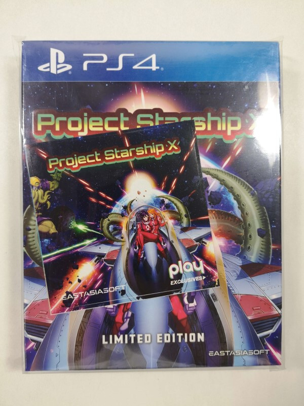 PROJECT STARSHIP X Sur PS4 Et PS5, Neuf Sous Blister, Limited Edition Eastasiasoft