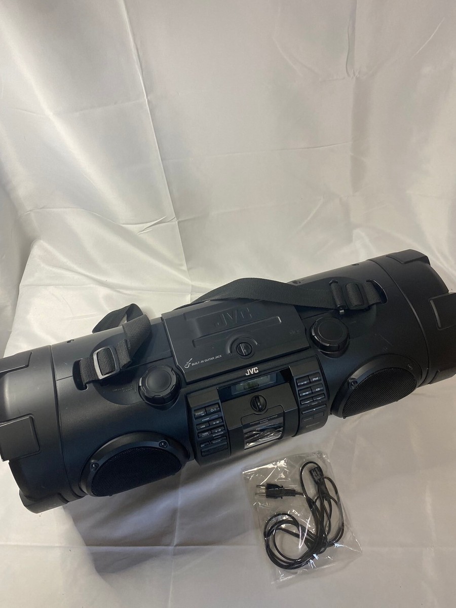 JVC RV-NB90-B Powered Woofer CD System Bluetooth Used with Power