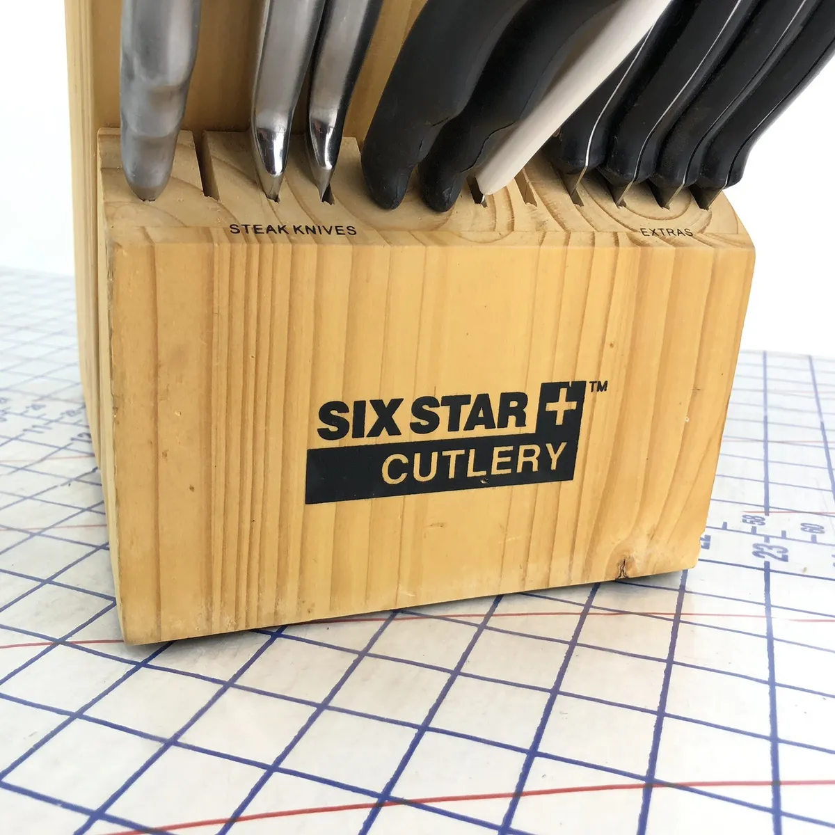 Ronco Six Star Knife Set #1-7,9,-13, 14(4), 15-17 Steak, Carving
