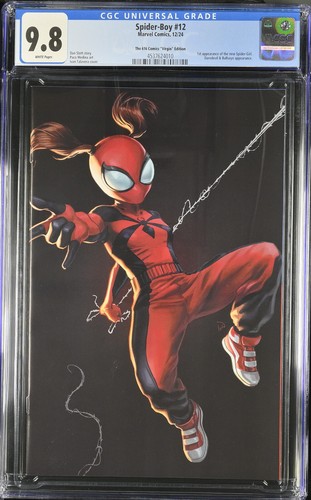 Spider-Boy #12 Ivan Talavera Virgin Variant CGC 9.8
