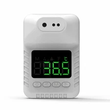 Wall Mount Digital Infrared Thermometer Forehead Non-contact Temperature Gun