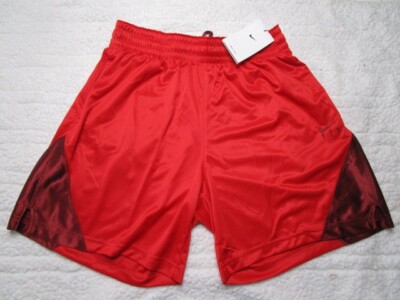 Nike DH7363-658 iSoFly Women's Medium Dri Fit Basketball Shorts Red MSRP $35