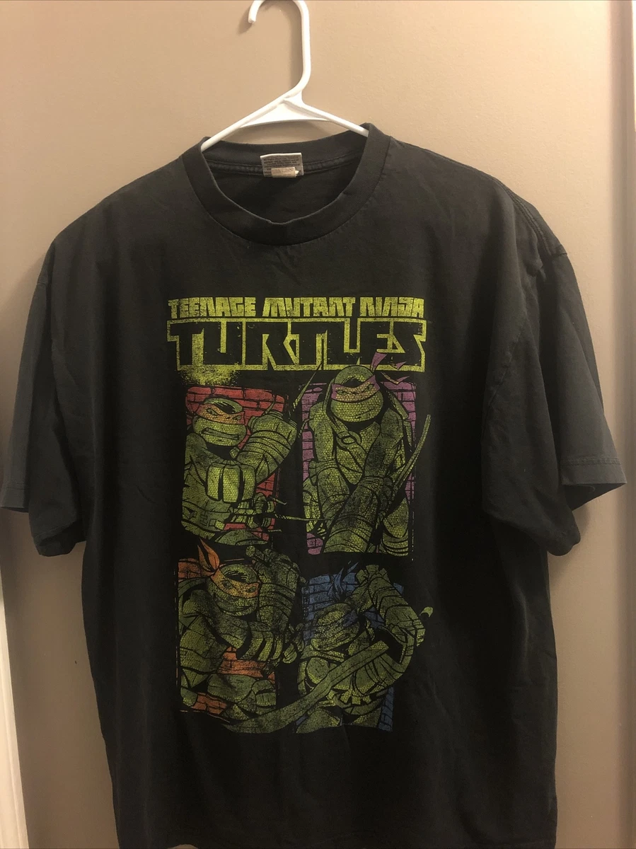 Teenage Mutant Ninja Turtles Wrap Around Graphic Tee - Black