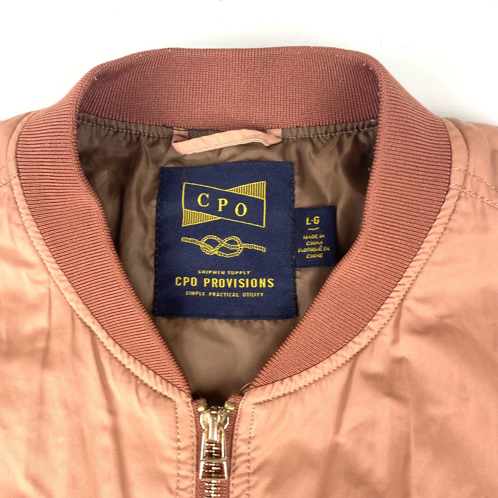 cpo provisions bomber jacket