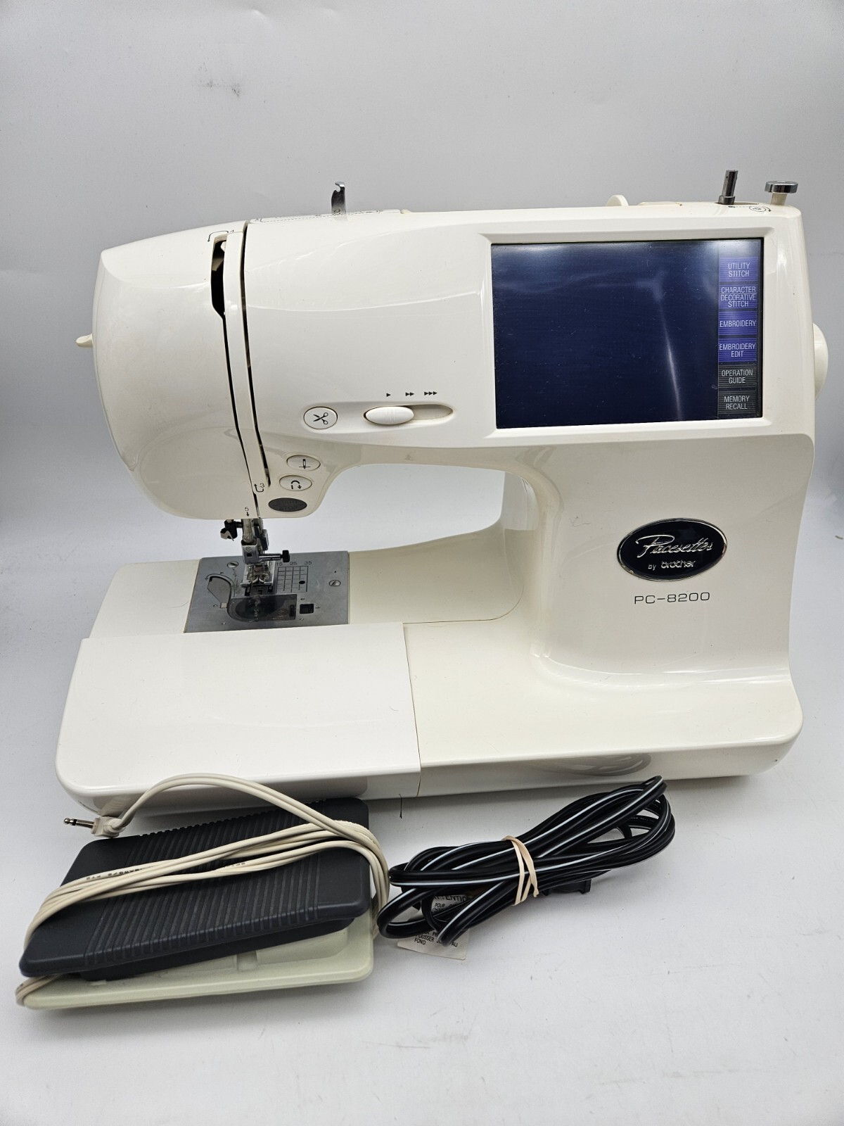 Brother Pacesetter PC8200 Embroidery Machine eBay