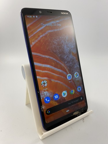 Nokia 3.1 Plus TA-1125 blau entsperrt 16GB 6,0" 13MP Android Smartphone gesprungen