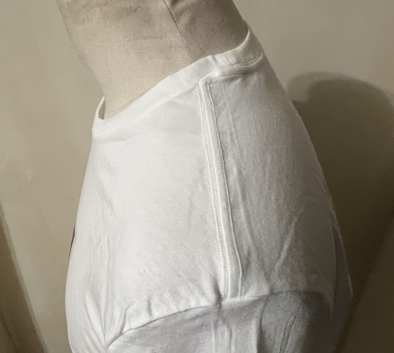CALVIN KLEIN RARE ANDY WARHOL TORSO 1977 WHITE CREW NECK T SHIRT L UNDERWEAR NIB image 10