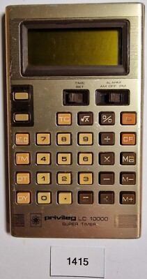 1415 Calculator Privileg LC 10000 SUPER TIMER