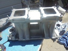 Aluminum Tunnel Ram Intake Bbc Weiand 1985 Ihra Nhra Rat Rod Street Kn Wisota