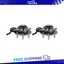 2 Front For Ford F-150 2015 2016 2017 Wheel Hub Bearing Assembly 4WD 5.0L 515195