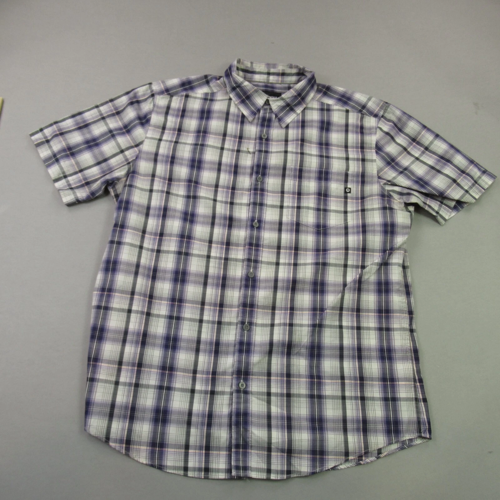 Marmot Shirt Mens Large Short Sleeve Button Front Hiking Camping