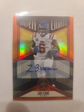 2023 Legacy Under the Lights Autograph Zach Evans #UL-ZEV /149 Los Angeles Rams