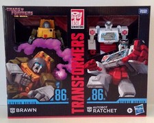 Hasbro Transformers Studio Series '86 Brawn & Ratchet 2pk Shuttle Ambush NEW MIB