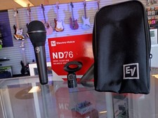 Electro-Voice ND76 Dynamic Cardioid Vocal Microphone - Black