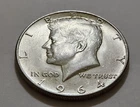 1964 Kennedy Half Dollar • Strong Luster • 90% Silver • Circulated • X156