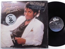 MICHAEL JACKSON Thriller EPIC LP VG+ gatefold SHRINK w