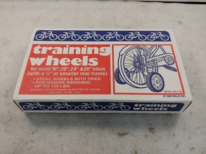 Wald 742 Bicycle Training Wheels 16-26" Wheels with Tires