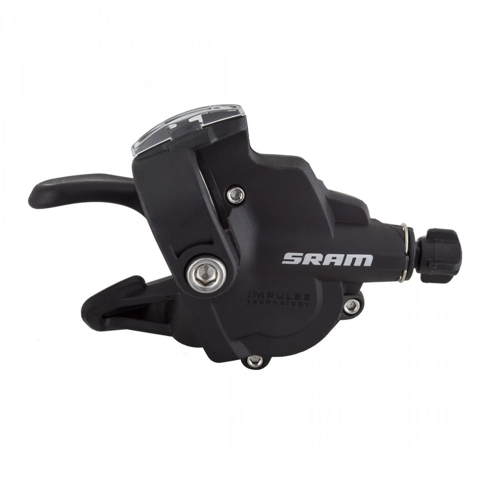 SRAM X4 Trigger Shifter - Rear Only, 8-Speed, Includes 2200mm Shift Cable, Black - Image 2 of 2