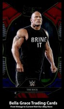 2023 Panini Select WWE The Rock #31 Legends Red & Blue
