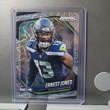 2025 Panini Prizm Silver Lazer Ernest Jones Seattle Seahwaks 