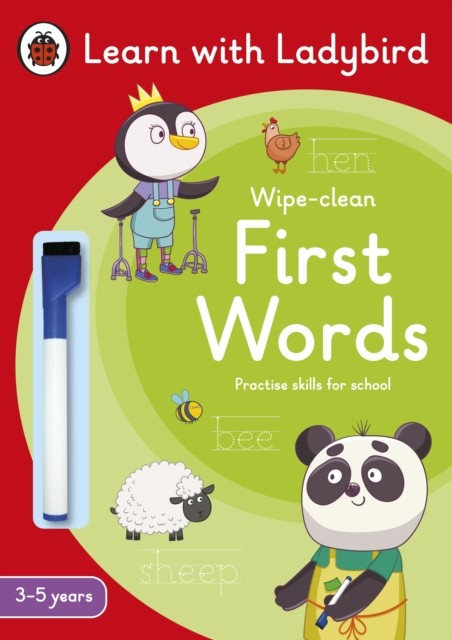 First Words: A Learn With Wipe-Clean Activity Book 3-5 Years : Ideal For Home Learning (Eyfs) Ladybird - Image 4