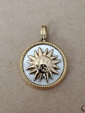 ATOLEA 18K Gold Plated Sunshine Pendant