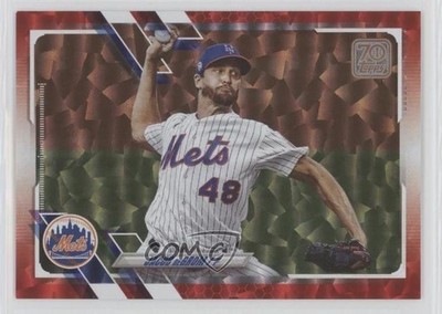 2021 Topps Red 148/199 Jacob deGrom #200 ms9