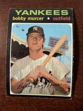 1971 Topps Bobby Murcer Yankees Baseball Card