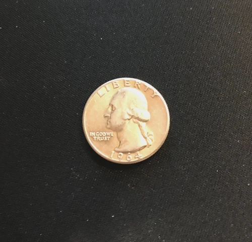 1964-P  Washington Quarter "Free Shipping"