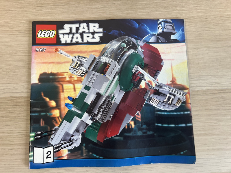 LEGO ® Star Wars 8097 slave used with instructions without figures