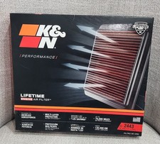 K&N 33-2443 Air Filter 2013-2024 Lexus RX350 Toyota Tacoma Avalon Sienna Rav4
