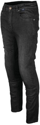GMS Rattle Slim Motorradjeans, schwarz/grau, 34