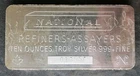National 10oz Silver Bar