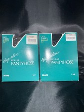 Vintage Sears Hug-alon Day Sheers Pantyhose Lot 2 Average Black NOS