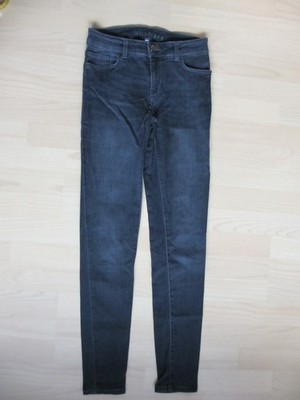 NEU - Hallhuber Jeans Hose, grau dunkelgrau - Gr. XS / 34