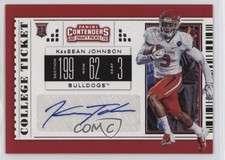 2019 Panini Contenders Draft Picks College Ticket Keesean Johnson #306 Auto 1cc7