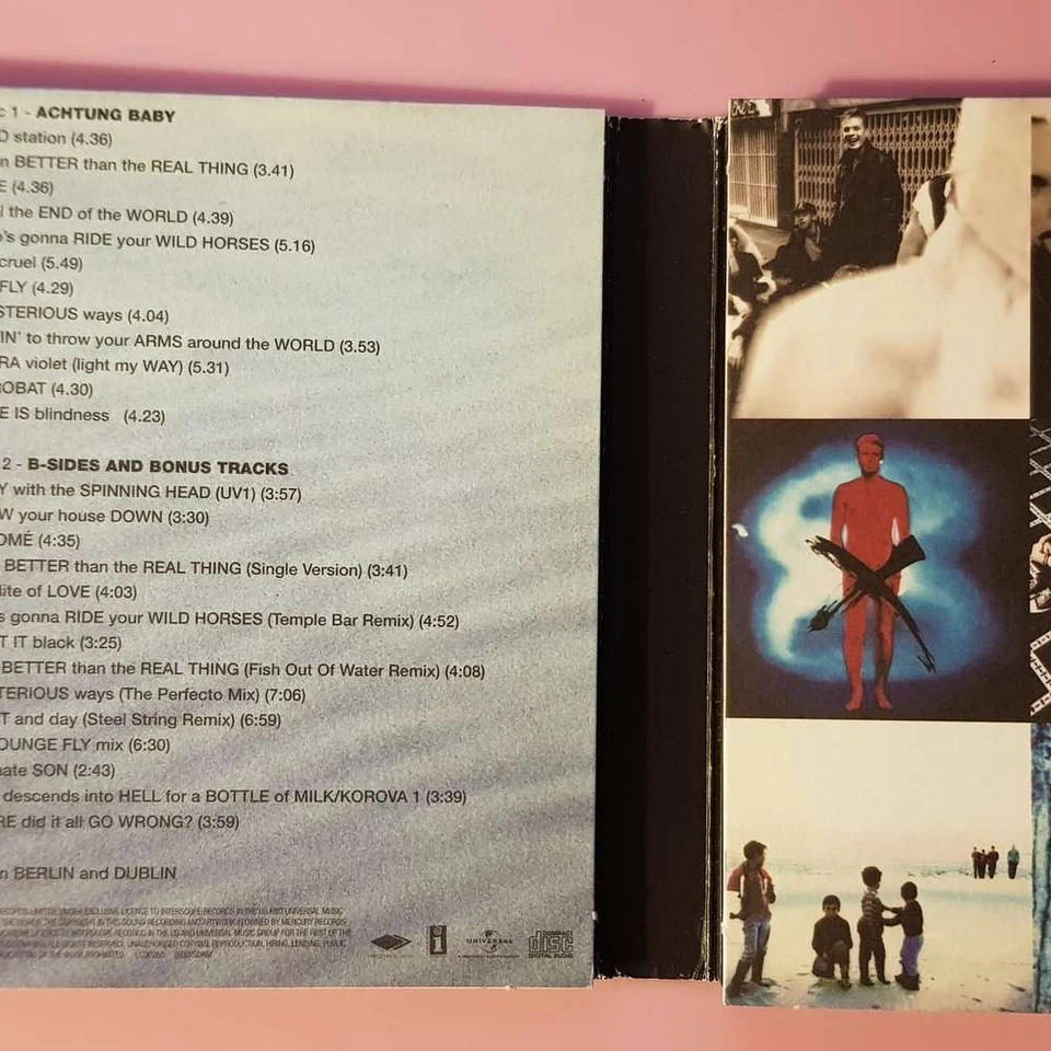 U2 Achtung Baby 20th Anniversary DIGI VG+/EX (2CD) - Bild 2 von 3