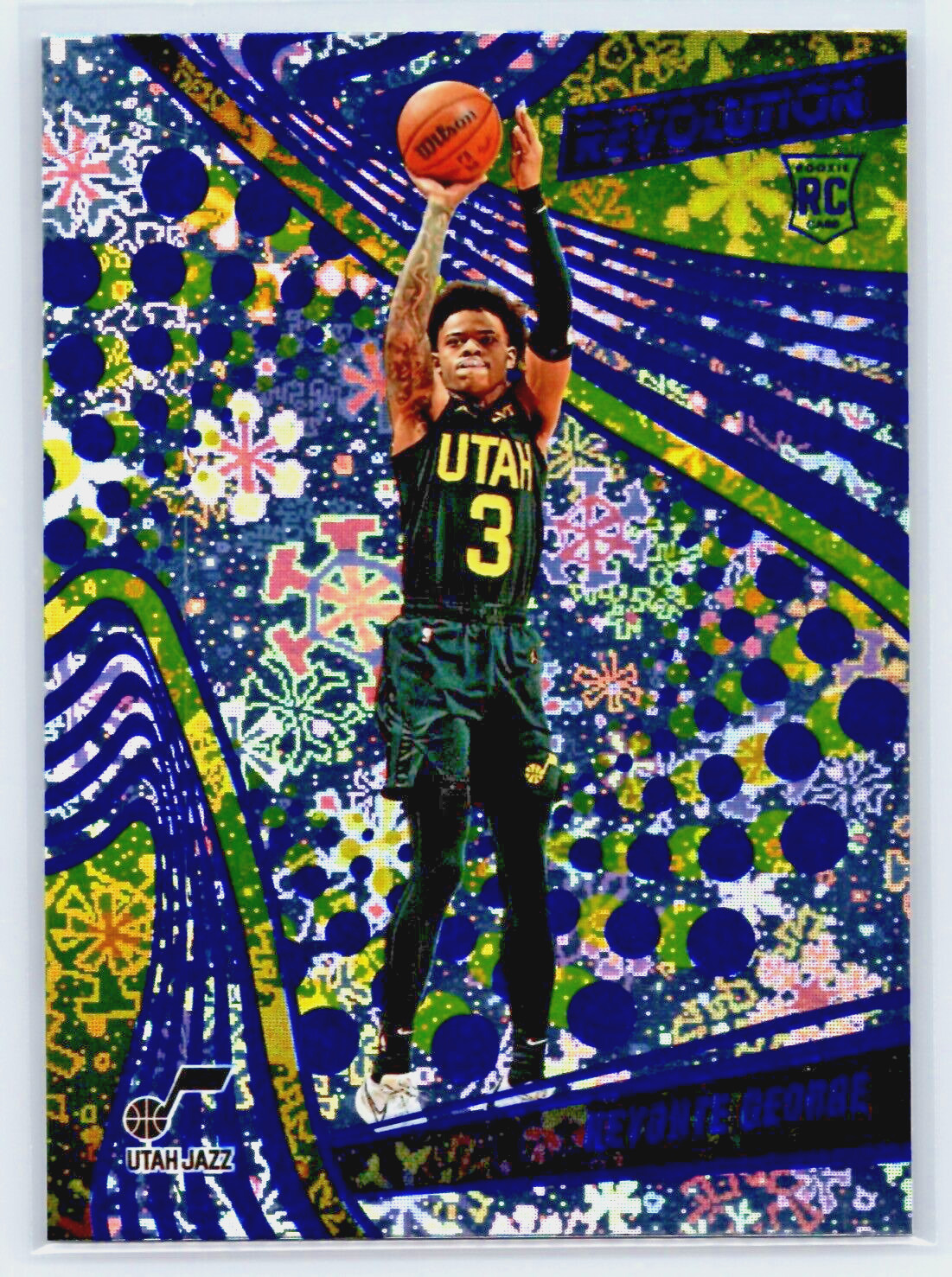 KEYONTE GEORGE - 2023-24 Panini Revolution Winter #118 - Rookie - Utah Jazz