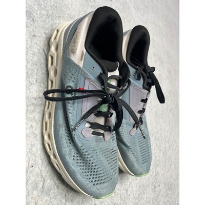 On Cloud stratus Womens Running Shoes Blue White 3WD30121505 US 9.5