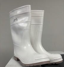Steel Toe Boot 16” -White/SIZE: 14- MADE IN USA🇺🇸