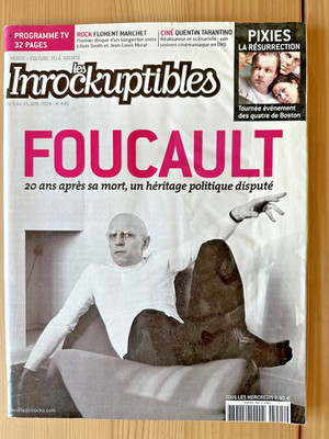 Les Inrockuptibles Nr. 445 * Foucault / Pixies / Florent Marchet * 2004