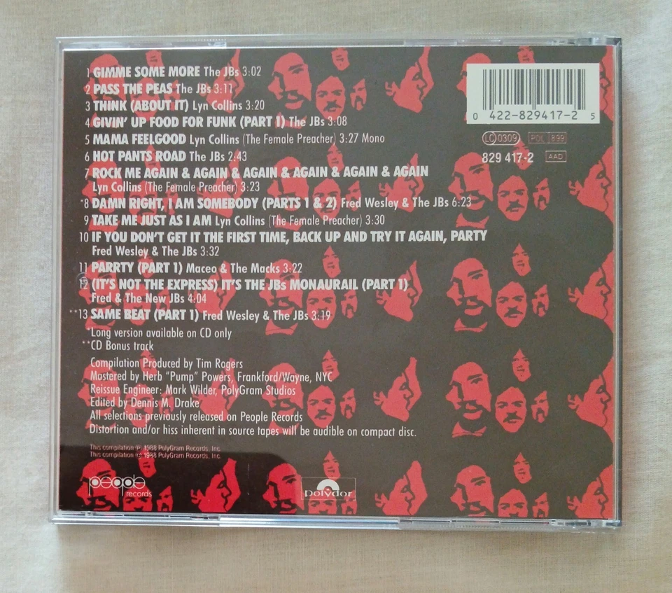 James Brown's Funky People: Part 1, 2, 3. (x3 Albums) CD • 1988/2000 • Polydor • - Image 3 of 4